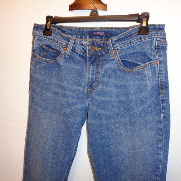 Levi's 518 Juniors Superlow Bootcut Jeans size 9 M - Picture 7 of 11